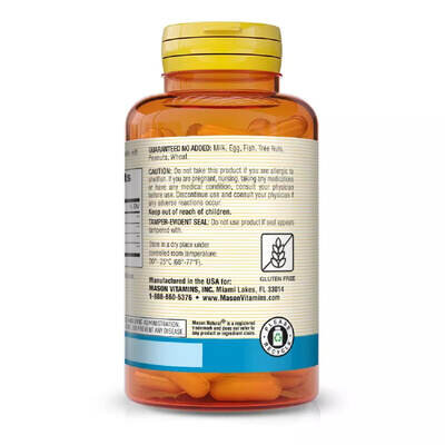 Глюкозамін, хондроїтин з колагеном та гіалуроновою кислотою Mason Natural Glucosamine Chondroitin With Collagen & Hyaluronic Acid капсули №90