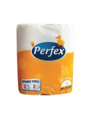 Рушники паперові Perfex, 2 шари, рулон, 2 штуки