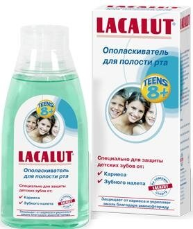 Ополіскувач для порожнини рота Lacalut Тeens, 300 мл