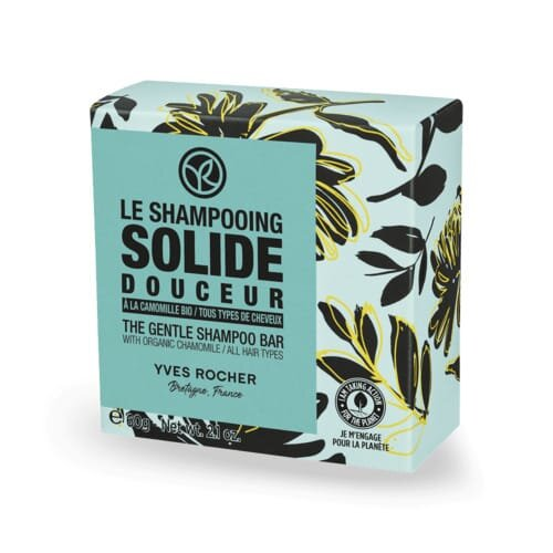 Шампунь твердий Yves Rocher Ніжність для волосся з Ромашкою БІО, 60 г