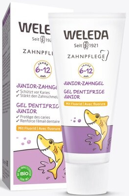 Зубний гель Weleda для дітей 6-12 років з фтором, 50 мл