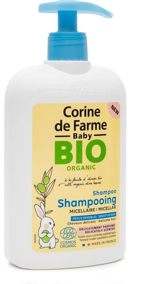 Шампунь Corine de Farme Bio Organic Baby дитячий ніжний без сульфатів, 480 мл
