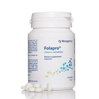 ФолаПро Metagenics FolaPro таблетки по 0.25 г №60 у бан. скл.