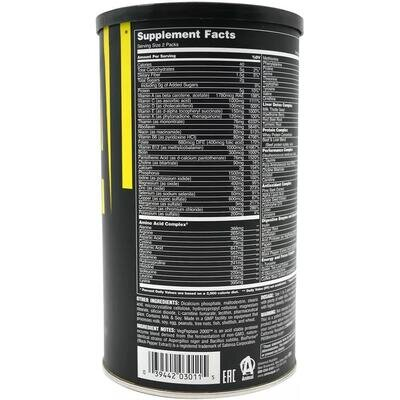 Вітаміни Universal Nutrition Animal Pak, 44 пакетики