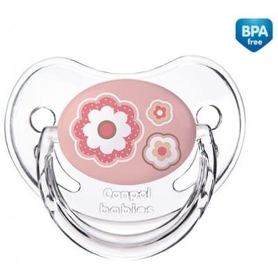 Пустушка силіконова Canpol Babies Newborn baby анатомічна 22/565_pin, 0-6 місяців, 1 шт