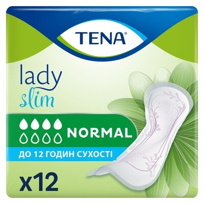 Прокладки урологічні Tena Lady Slim Normal, 12 штук