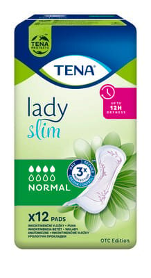 Прокладки урологічні Tena Lady Slim Normal, 12 штук