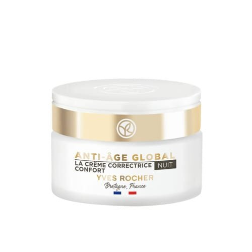 Крем для обличчя Yves Rocher Anti-Age Global нічний, 50 мл