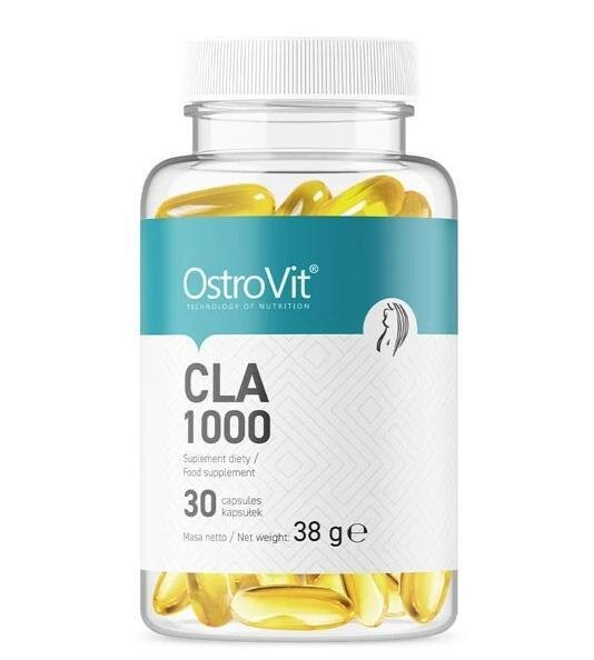 Жироспалювач OstroVit CLA 1000, 30 капсул