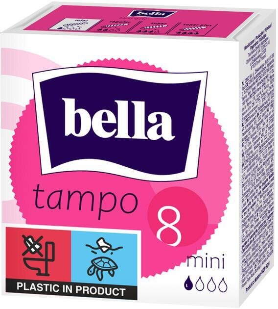 Тампони гігієнічні Bella Tampo Premium Comfort mini, 8 штук