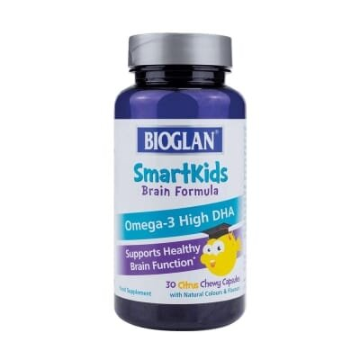 Омега-3 для дітей з 4-х років Bioglan SmartKids Brain Formula желейні цукерки №30