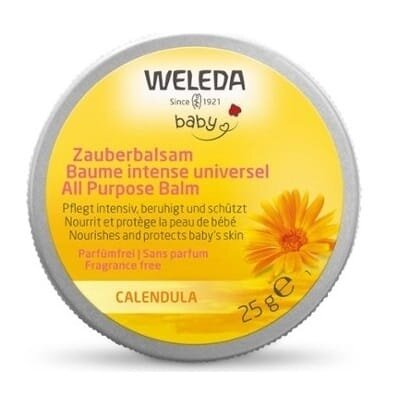 Бальзам від вітру та холоду Weleda Baby Calendula Календула Чарівний універсальний, 25 г