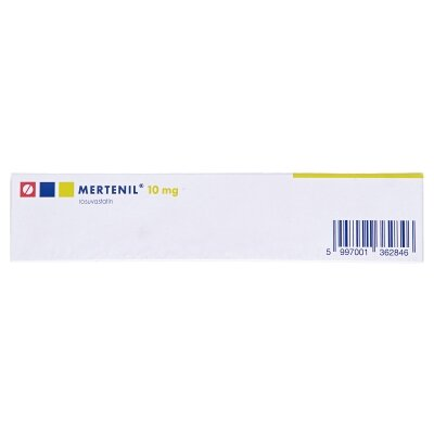 Мертеніл таблетки, в/плів. обол. по 10 мг №30 (10х3)