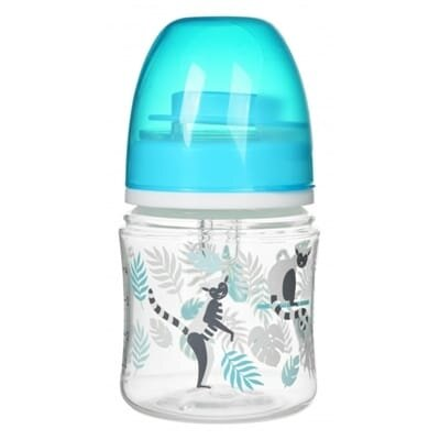 Пляшечка антиколікова Canpol Babies EasyStart PPJungle 35/226_grey з широким отвором , 120 мл