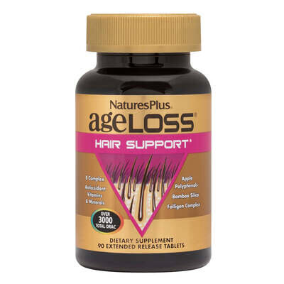 Комплекс для волосся Nature's Plus AgeLoss Hair Support, 90 таблеток