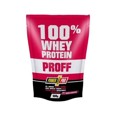 Протеїн Power Pro Whey Protein Proff вишня у шоколаді, 500 г