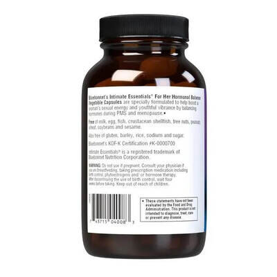 Комплекс для неї Bluebonnet Nutrition Intimate Essentials For Her Hormonal Balance капсули №60