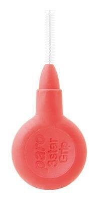 Міжзубні йоржики Paro Swiss 3star-grip, xxx-тонкі, червоні, 2 мм, 4 шт