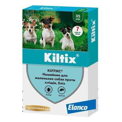 Нашийник Elanco (Bayer) Кілтікс від бліх і кліщів для маленьких собак, 35 см