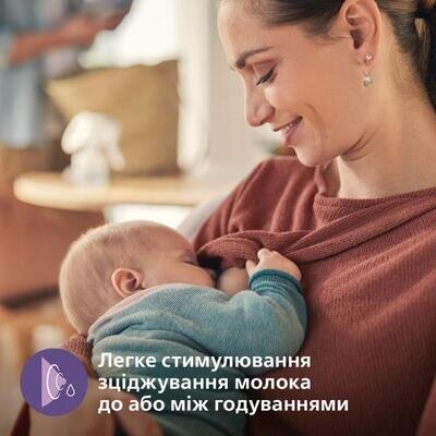 Молоковідсмоктувач Philips Avent SCF430/13 ручний з контейнерами