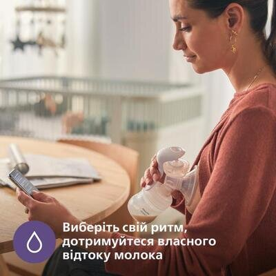 Молоковідсмоктувач Philips Avent SCF430/13 ручний з контейнерами