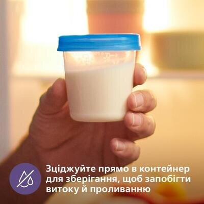 Молоковідсмоктувач Philips Avent SCF430/13 ручний з контейнерами