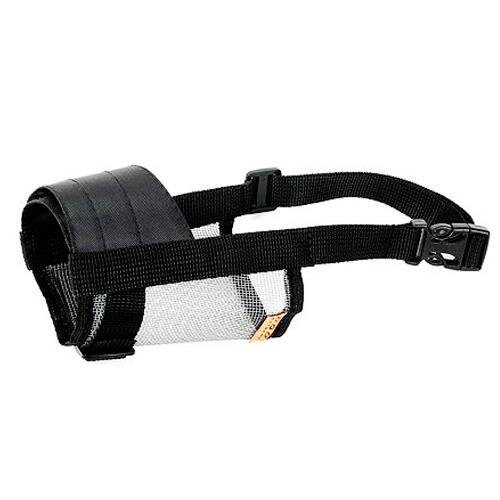 Намордник нейлон Collar №2 Dog Extreme 4321 для породи вівчарка, доберман, регульований з сіткою 19-26 см