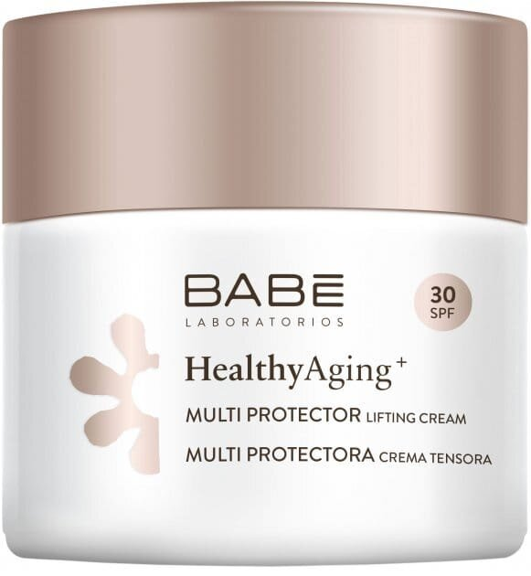 Крем для обличчя Babe Laboratorios Healthy Aging+ SPF30 денний мультизахисний ліфтинг, 50 мл