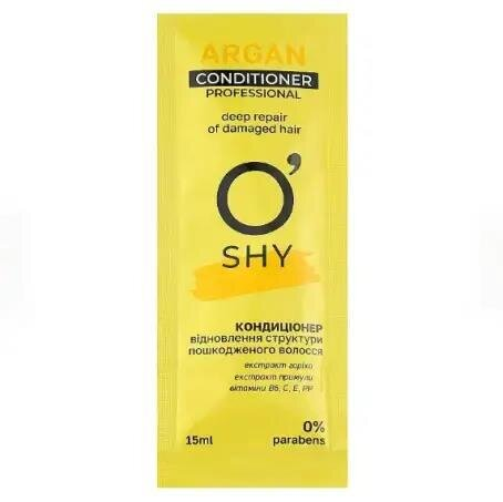 Кондиціонер для волосся O'Shy Argan, 15 мл в саше