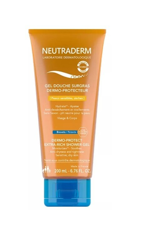 Гель для душу Neutraderm дермозахисний, 200 мл