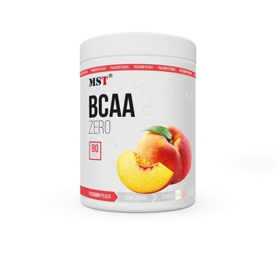 Комплекс амінокислот MST Nutrition BCAA Zero персик, 90 порцій, 540 г