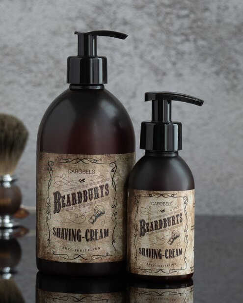 Крем для гоління Beardburys Shaving Cream проти подразнень, 150 мл