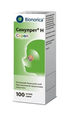 Синупрет Н сироп по 100 мл у флак.