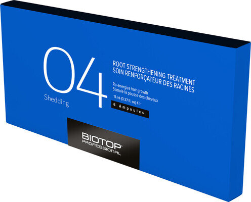 Ампули Biotop 04 Shedding проти випадіння, 6 шт x 11 мл