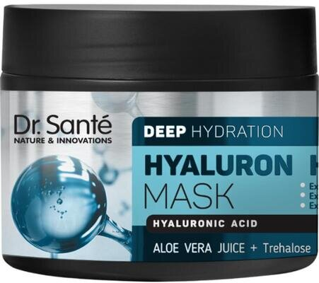 Маска Dr.Sante Hyaluron Hair Глибоке зволоження, 300 мл