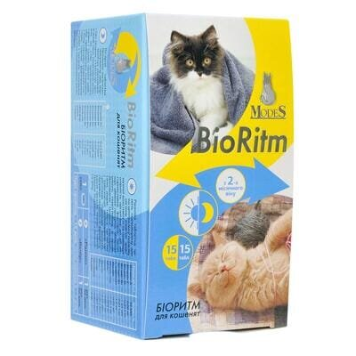 БіоРитм ModeS BioRitm Полівітамінний комплекс для кошенят, 30 таблеток