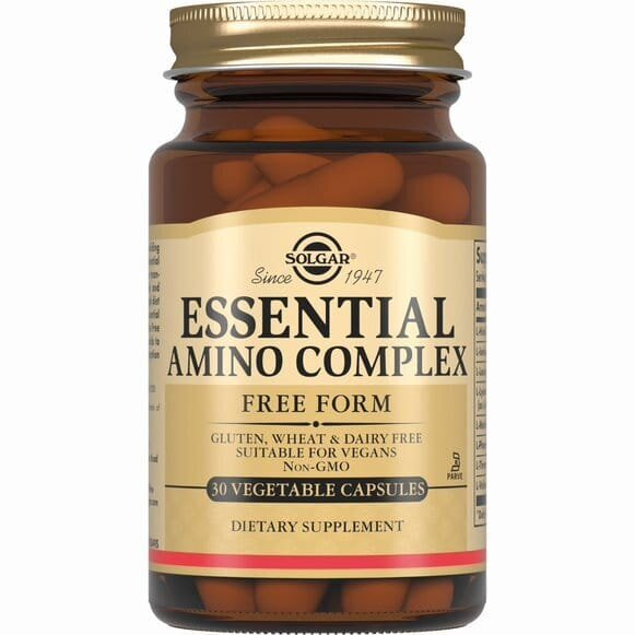 Комплекс амінокислот Solgar Essential Amino Complex вег. капсули №30