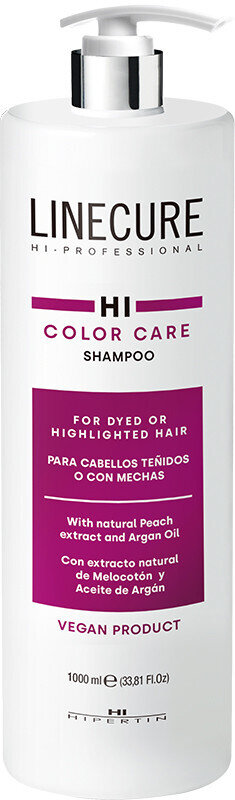 Шампунь Hipertin Linecure Color Care для збереження кольору фарбованого волосся, 1000 мл