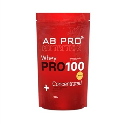 Протеїн AB PRO Pro 100 Whey Concentrated, банан, 1000 г
