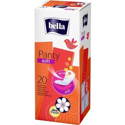 Прокладки гiгiєнiчнi щоденнi Bella Panty Soft deo fresh, 20 шт