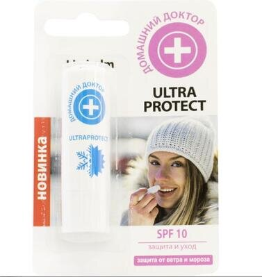 Бальзам для губ Домашній доктор UltraProtect, 3,6 г