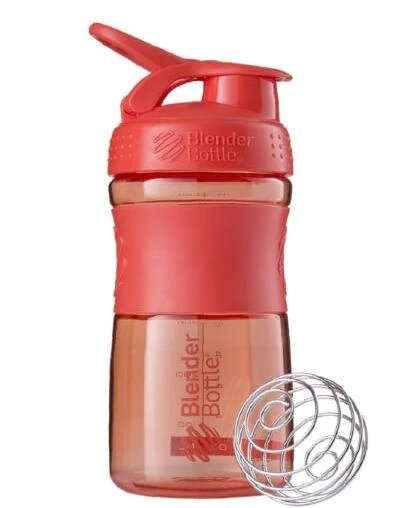 Шейкер-пляшка Blender Bottle SportMixer Coral, 590 мл