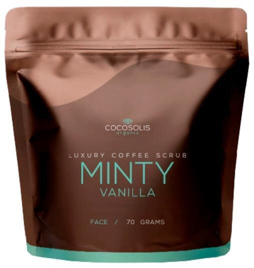 Скраб для тіла Cocosolis Luxury Coffee кавовий, набір (4 шт х 70 г), 280 г