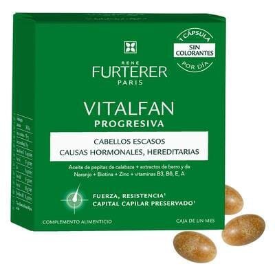 Капсули Rene Furterer Vitalfan Antichute Progressive від прогресивного випадіння волосся, 30 капсул