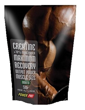 Креатин моногідрат Power Pro Creatine зі смаком мохіто, 500 г