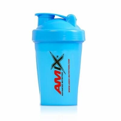 Шейкер Amix Nutrition Mini Shaker неоновий синій, 400 мл