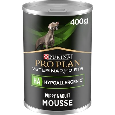 Корм вологий Purina Pro Plan Veterinary Diets HA дієтичний для цуценят і дорослих собак, 400 г