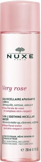 Міцелярна вода Nuxe 3 в 1 Very Rose заспокійлива, 200 мл