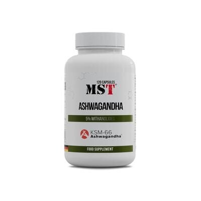 Ашваганда MST Nutrition Ashwagandha KSM-66 320 мг, 120 капсул