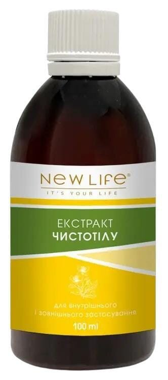 Чистотілу екстракт New Life, 100 мл